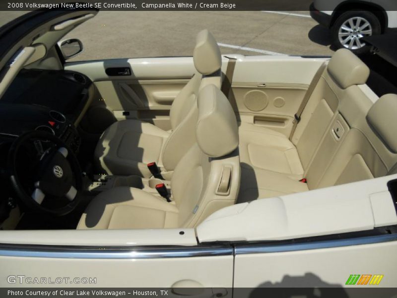 Campanella White / Cream Beige 2008 Volkswagen New Beetle SE Convertible