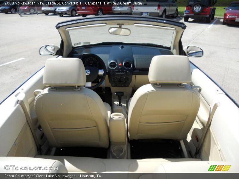 Campanella White / Cream Beige 2008 Volkswagen New Beetle SE Convertible