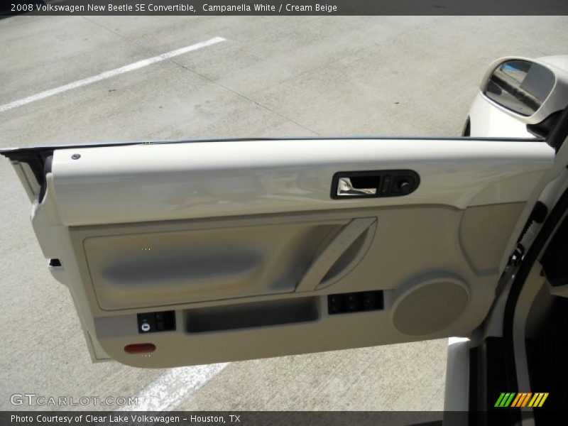 Campanella White / Cream Beige 2008 Volkswagen New Beetle SE Convertible