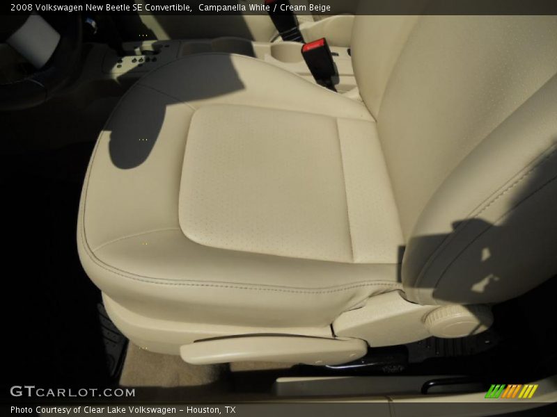 Campanella White / Cream Beige 2008 Volkswagen New Beetle SE Convertible