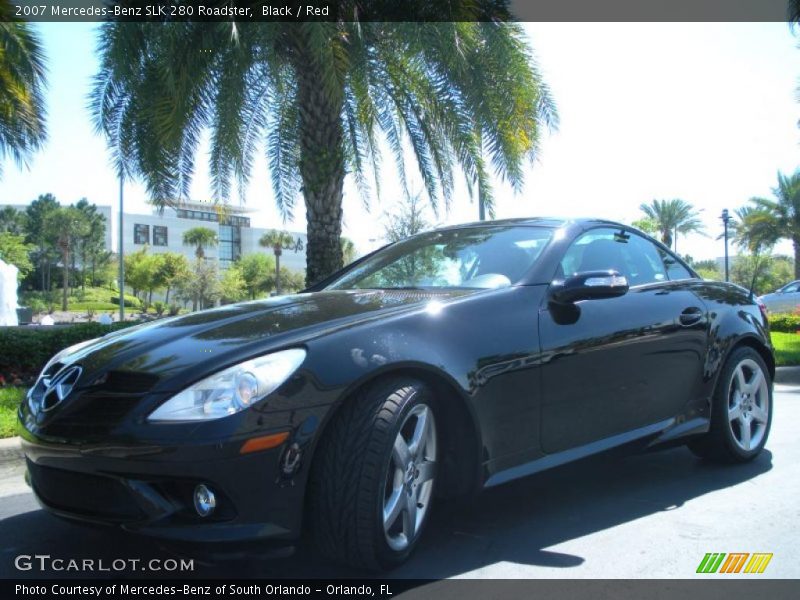 Front 3/4 View of 2007 SLK 280 Roadster