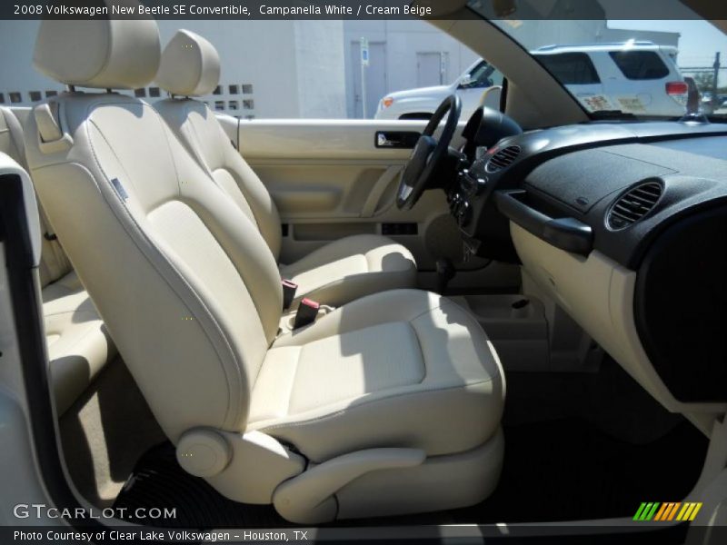 Campanella White / Cream Beige 2008 Volkswagen New Beetle SE Convertible