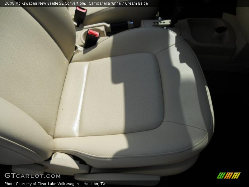 Campanella White / Cream Beige 2008 Volkswagen New Beetle SE Convertible