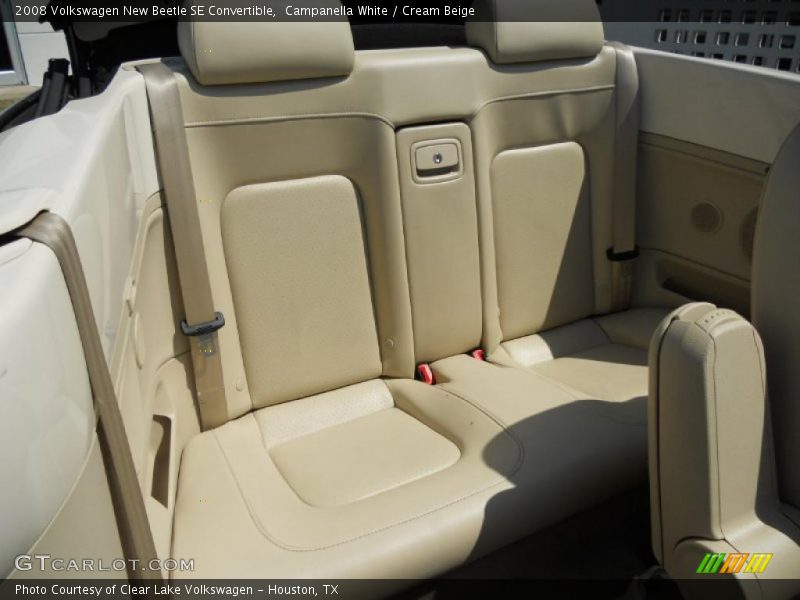 Campanella White / Cream Beige 2008 Volkswagen New Beetle SE Convertible