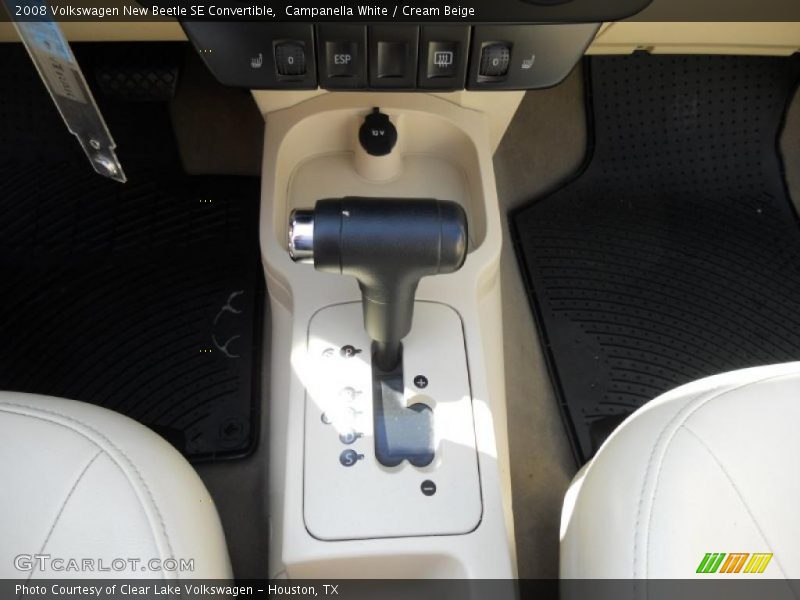 Campanella White / Cream Beige 2008 Volkswagen New Beetle SE Convertible