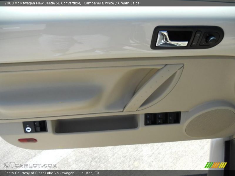 Campanella White / Cream Beige 2008 Volkswagen New Beetle SE Convertible