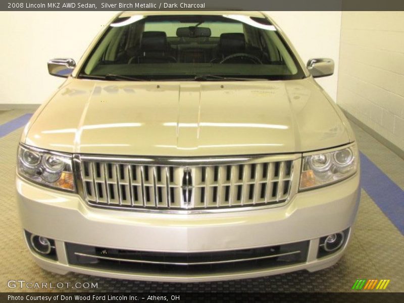 Silver Birch Metallic / Dark Charcoal 2008 Lincoln MKZ AWD Sedan