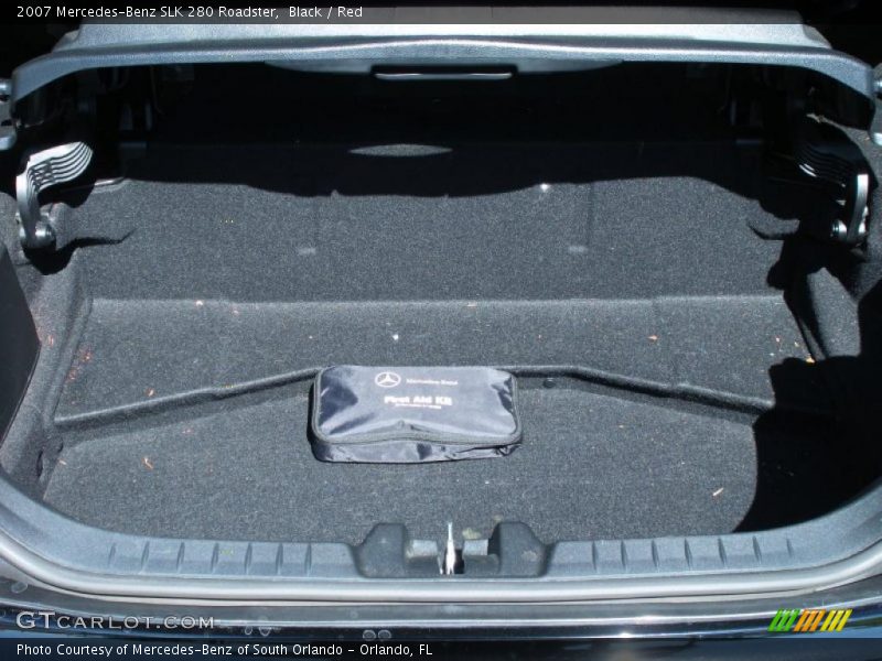  2007 SLK 280 Roadster Trunk