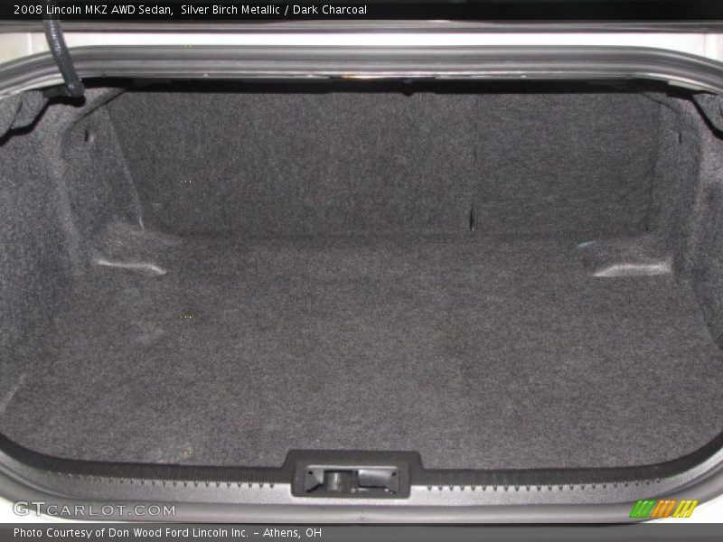 Silver Birch Metallic / Dark Charcoal 2008 Lincoln MKZ AWD Sedan