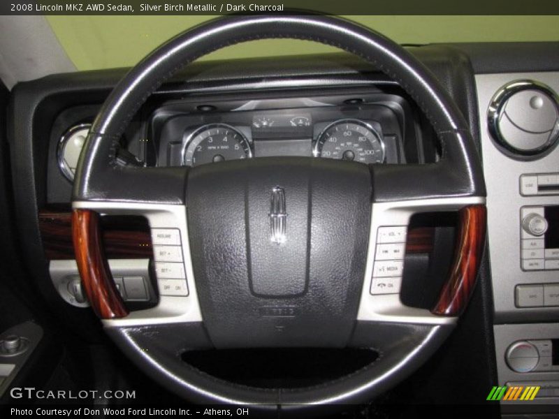 Silver Birch Metallic / Dark Charcoal 2008 Lincoln MKZ AWD Sedan