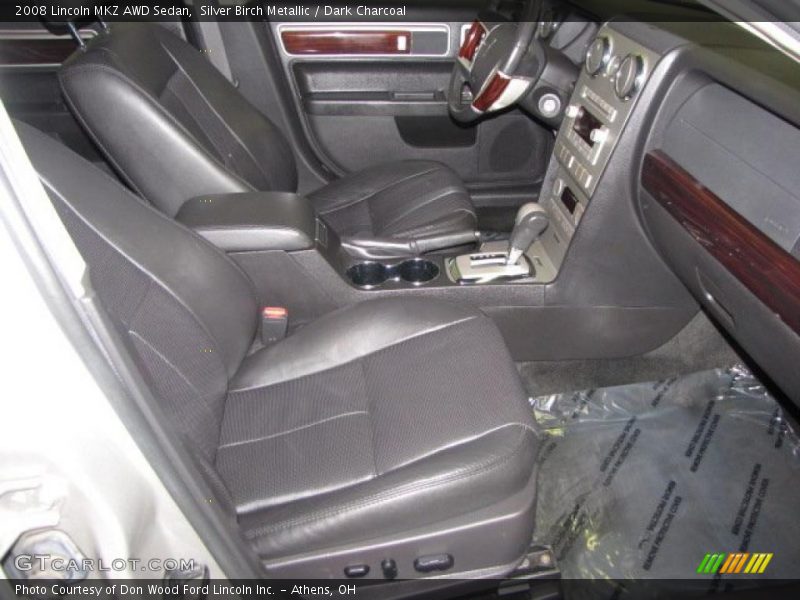 Silver Birch Metallic / Dark Charcoal 2008 Lincoln MKZ AWD Sedan