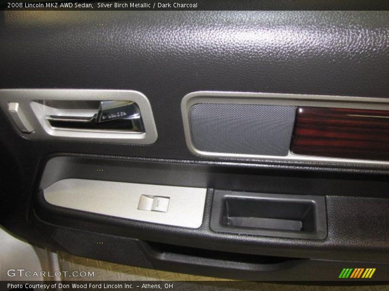 Silver Birch Metallic / Dark Charcoal 2008 Lincoln MKZ AWD Sedan