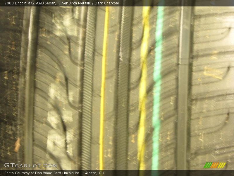 Silver Birch Metallic / Dark Charcoal 2008 Lincoln MKZ AWD Sedan