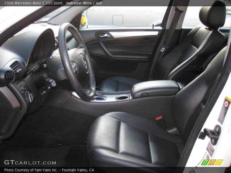 Alabaster White / Ash 2006 Mercedes-Benz C 230 Sport