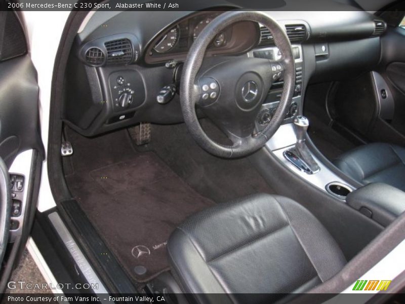 Alabaster White / Ash 2006 Mercedes-Benz C 230 Sport