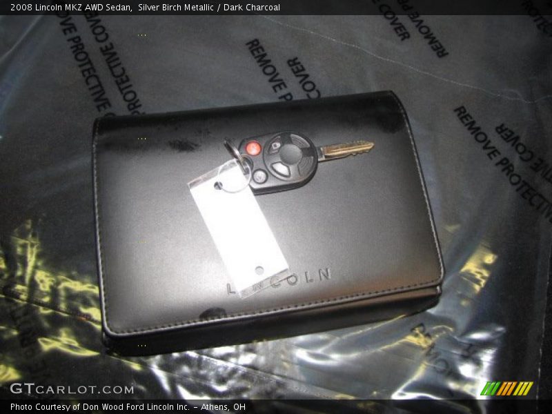 Silver Birch Metallic / Dark Charcoal 2008 Lincoln MKZ AWD Sedan