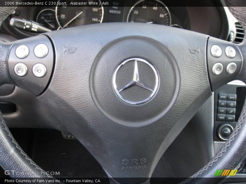 Alabaster White / Ash 2006 Mercedes-Benz C 230 Sport