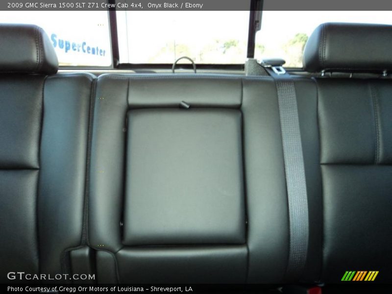 Onyx Black / Ebony 2009 GMC Sierra 1500 SLT Z71 Crew Cab 4x4