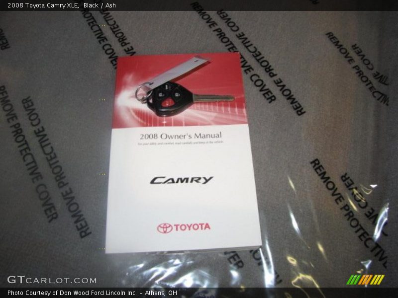 Black / Ash 2008 Toyota Camry XLE