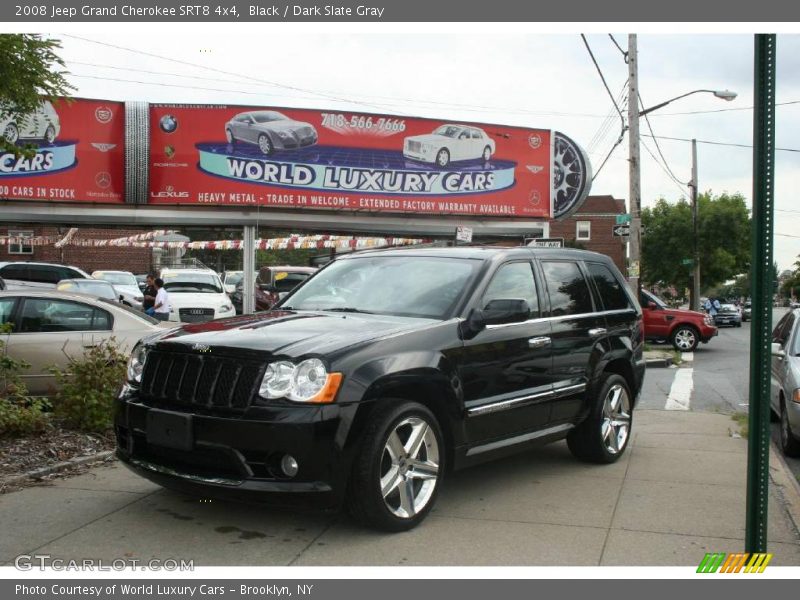 Black / Dark Slate Gray 2008 Jeep Grand Cherokee SRT8 4x4