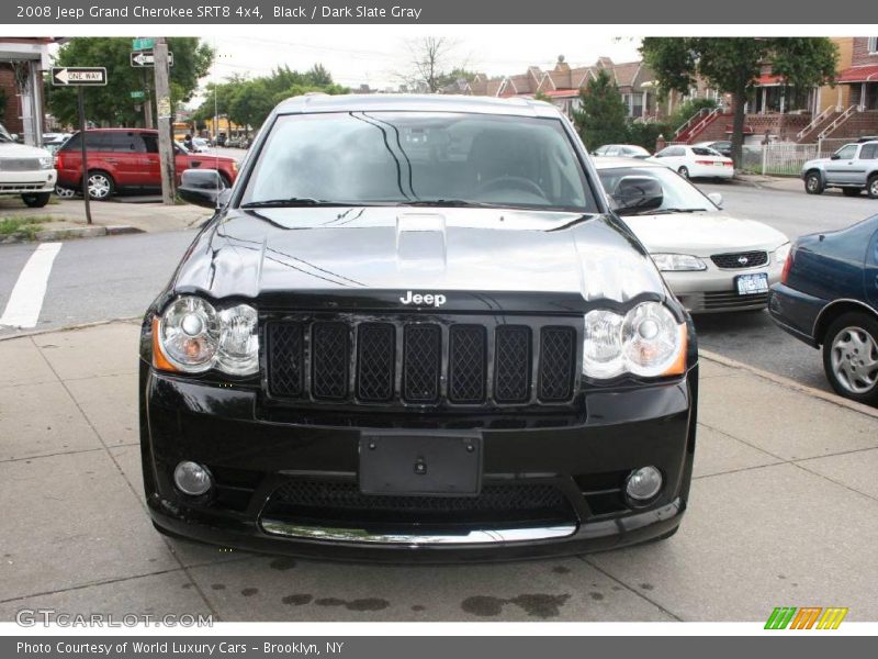Black / Dark Slate Gray 2008 Jeep Grand Cherokee SRT8 4x4