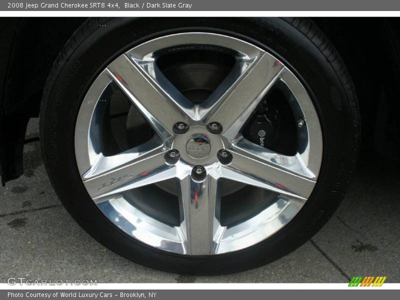 Black / Dark Slate Gray 2008 Jeep Grand Cherokee SRT8 4x4