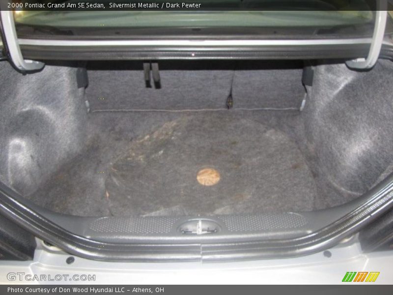 Silvermist Metallic / Dark Pewter 2000 Pontiac Grand Am SE Sedan