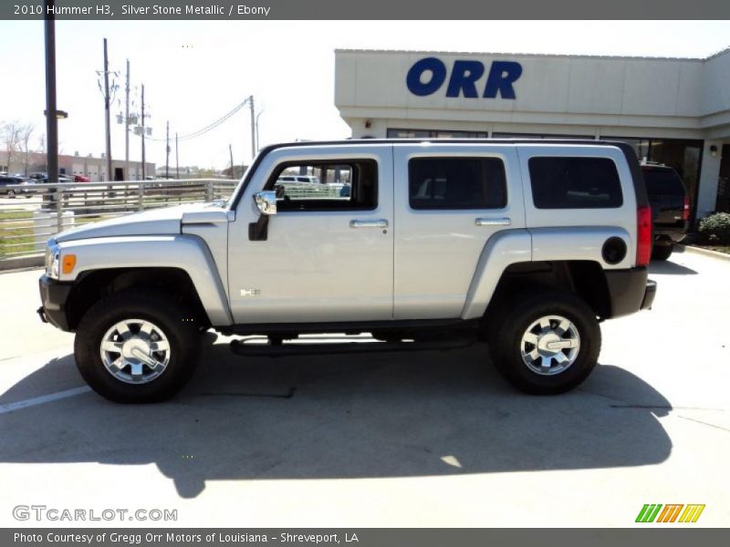 Silver Stone Metallic / Ebony 2010 Hummer H3