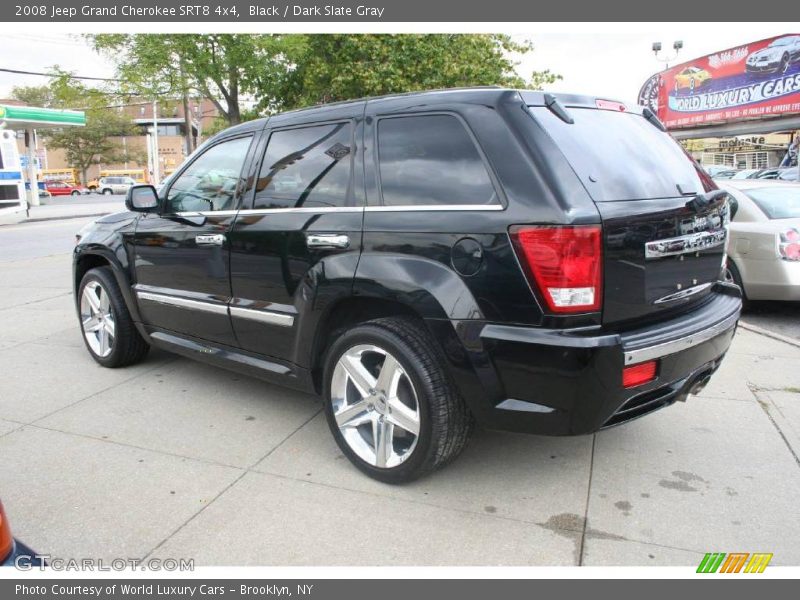 Black / Dark Slate Gray 2008 Jeep Grand Cherokee SRT8 4x4