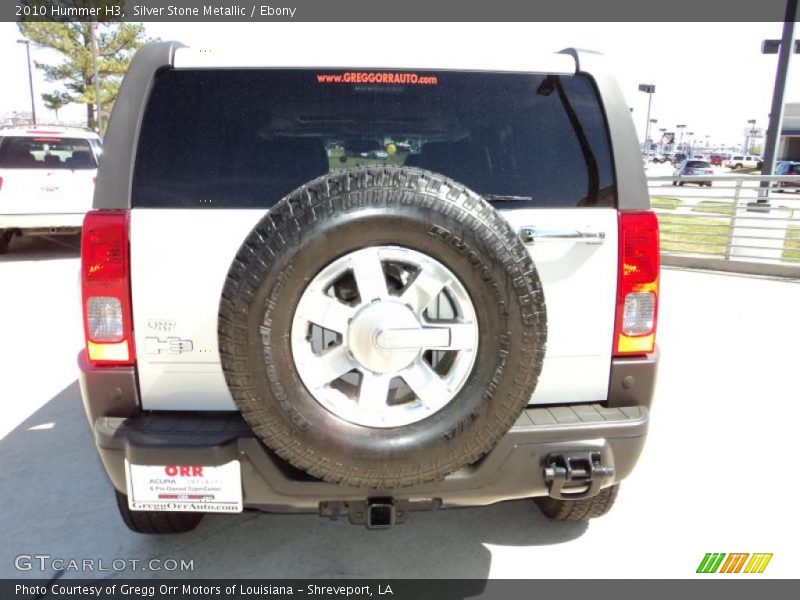 Silver Stone Metallic / Ebony 2010 Hummer H3