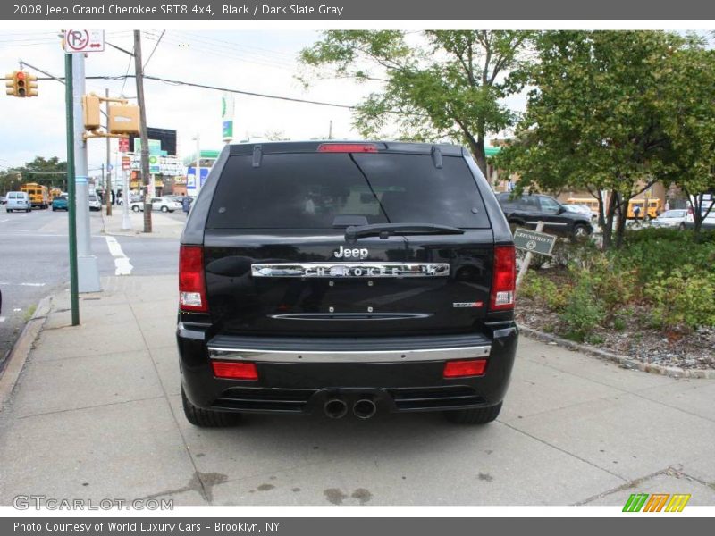 Black / Dark Slate Gray 2008 Jeep Grand Cherokee SRT8 4x4