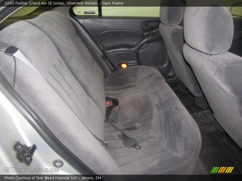 Silvermist Metallic / Dark Pewter 2000 Pontiac Grand Am SE Sedan