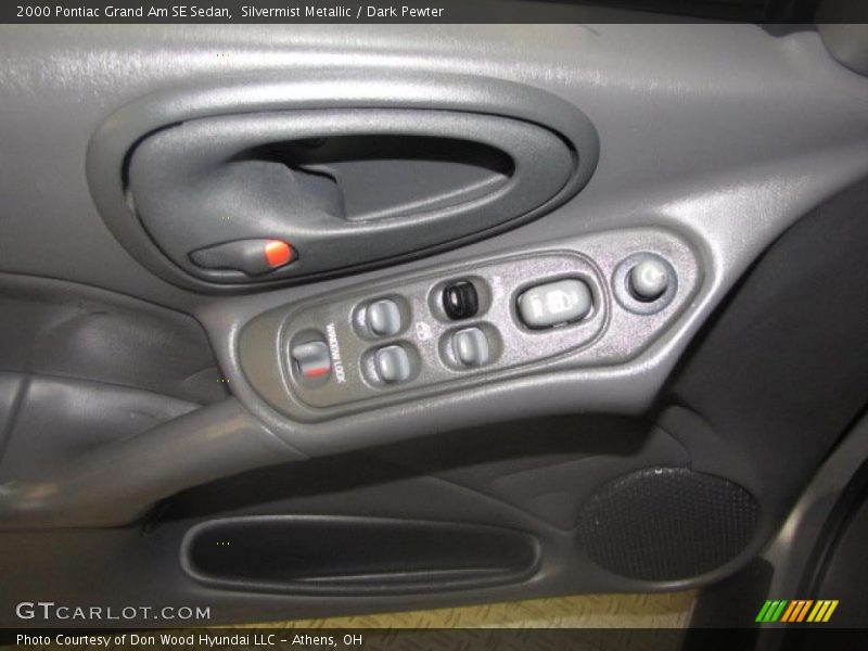 Silvermist Metallic / Dark Pewter 2000 Pontiac Grand Am SE Sedan