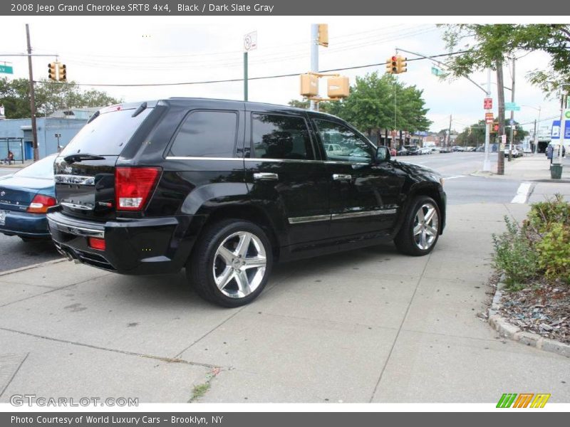 Black / Dark Slate Gray 2008 Jeep Grand Cherokee SRT8 4x4