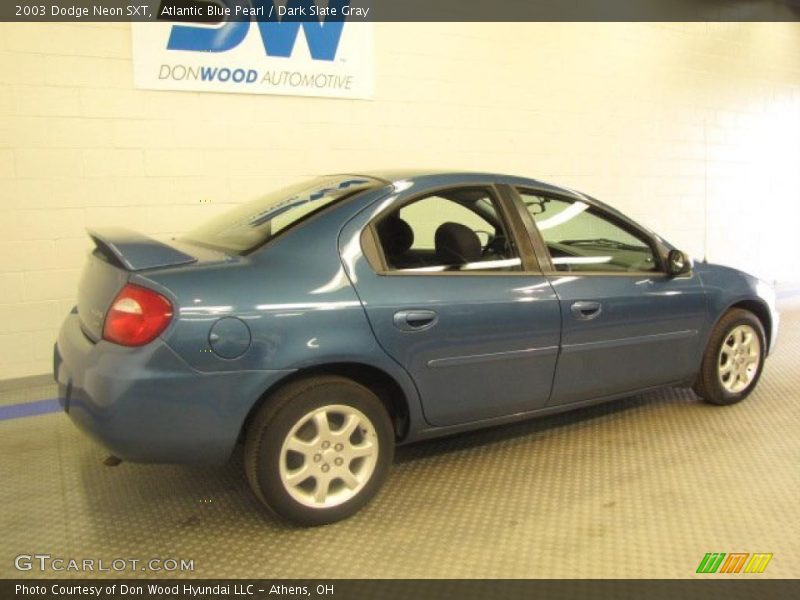 Atlantic Blue Pearl / Dark Slate Gray 2003 Dodge Neon SXT