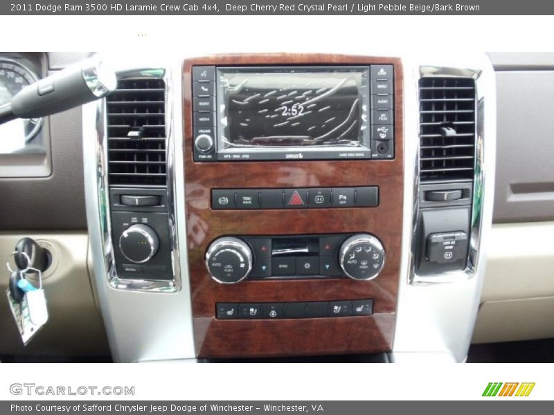 Controls of 2011 Ram 3500 HD Laramie Crew Cab 4x4