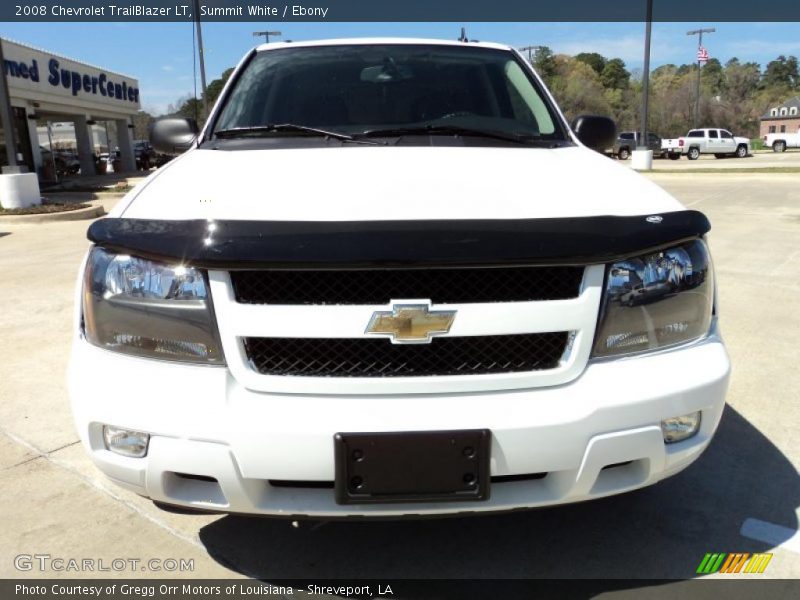 Summit White / Ebony 2008 Chevrolet TrailBlazer LT