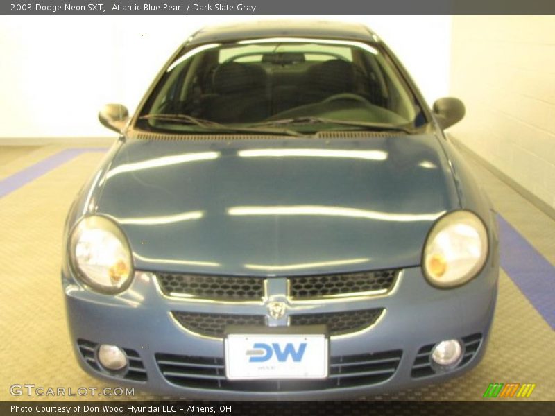 Atlantic Blue Pearl / Dark Slate Gray 2003 Dodge Neon SXT