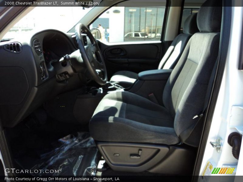 Summit White / Ebony 2008 Chevrolet TrailBlazer LT