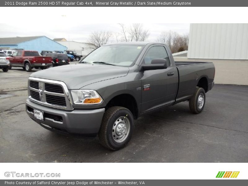 Mineral Gray Metallic / Dark Slate/Medium Graystone 2011 Dodge Ram 2500 HD ST Regular Cab 4x4