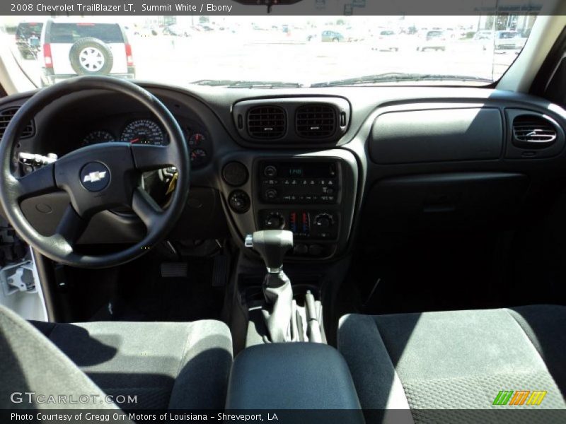 Summit White / Ebony 2008 Chevrolet TrailBlazer LT