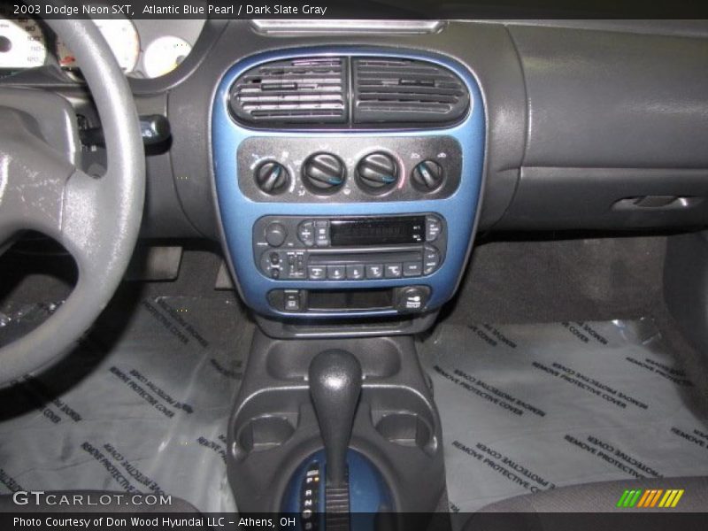 Atlantic Blue Pearl / Dark Slate Gray 2003 Dodge Neon SXT