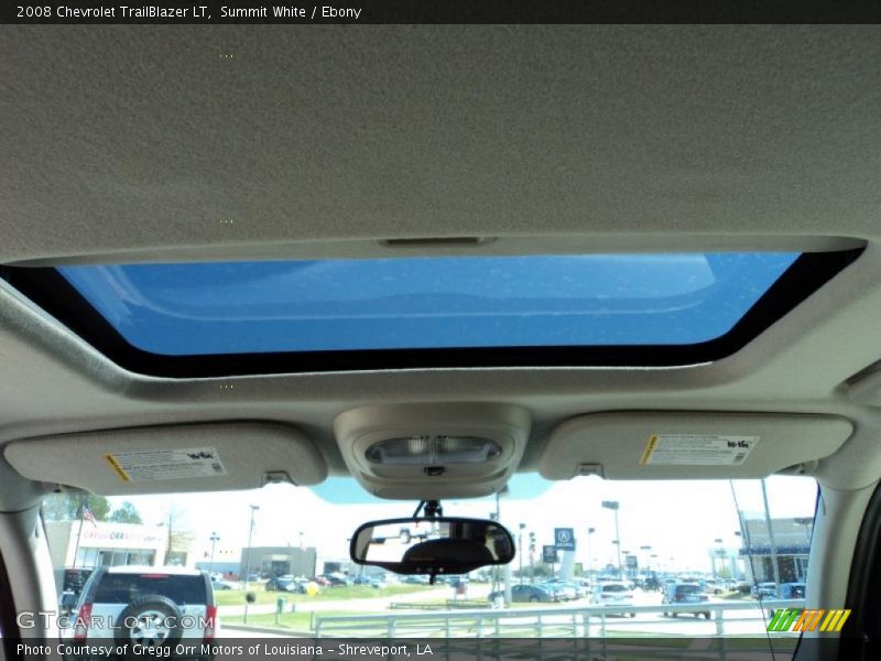 Summit White / Ebony 2008 Chevrolet TrailBlazer LT