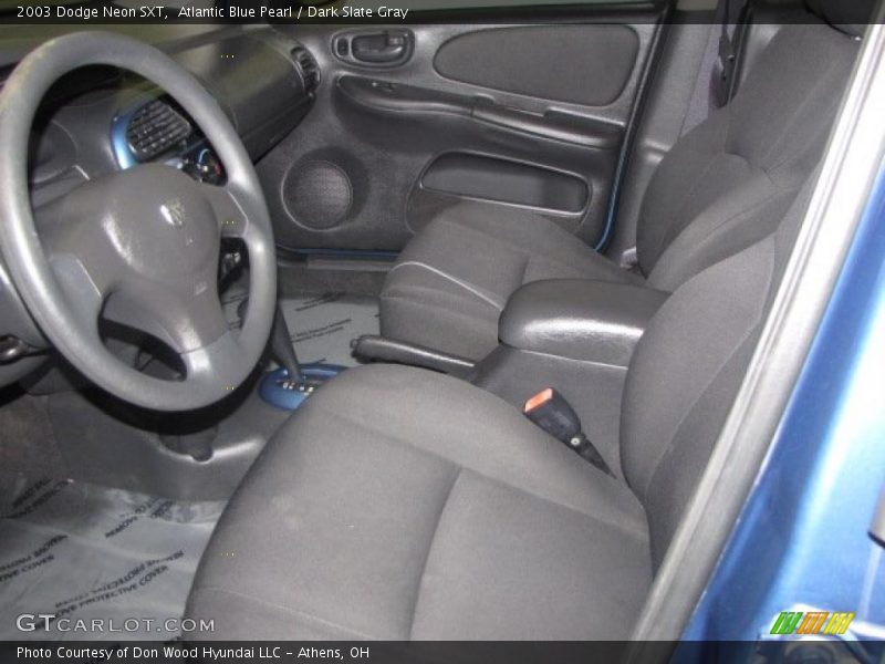 Atlantic Blue Pearl / Dark Slate Gray 2003 Dodge Neon SXT