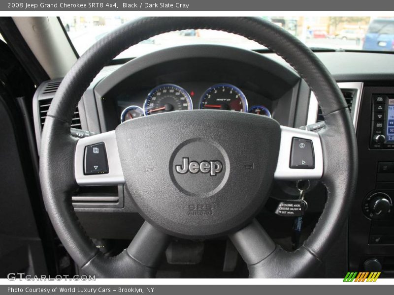 Black / Dark Slate Gray 2008 Jeep Grand Cherokee SRT8 4x4
