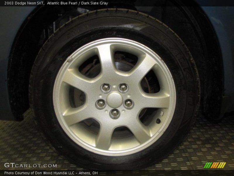 Atlantic Blue Pearl / Dark Slate Gray 2003 Dodge Neon SXT