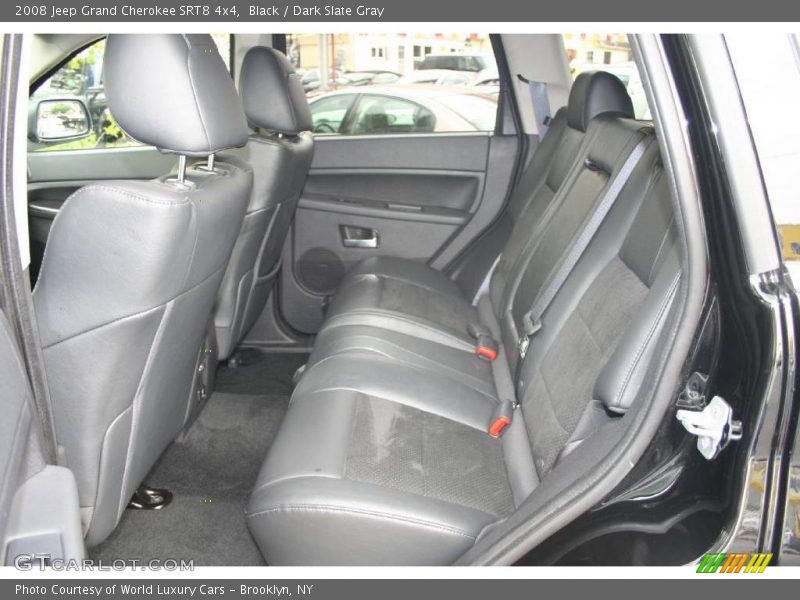 Black / Dark Slate Gray 2008 Jeep Grand Cherokee SRT8 4x4
