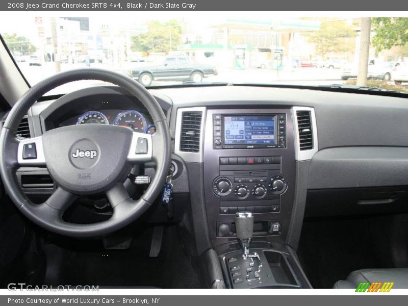 Black / Dark Slate Gray 2008 Jeep Grand Cherokee SRT8 4x4