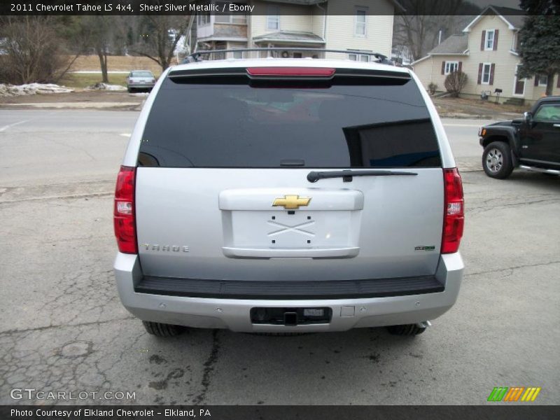 Sheer Silver Metallic / Ebony 2011 Chevrolet Tahoe LS 4x4