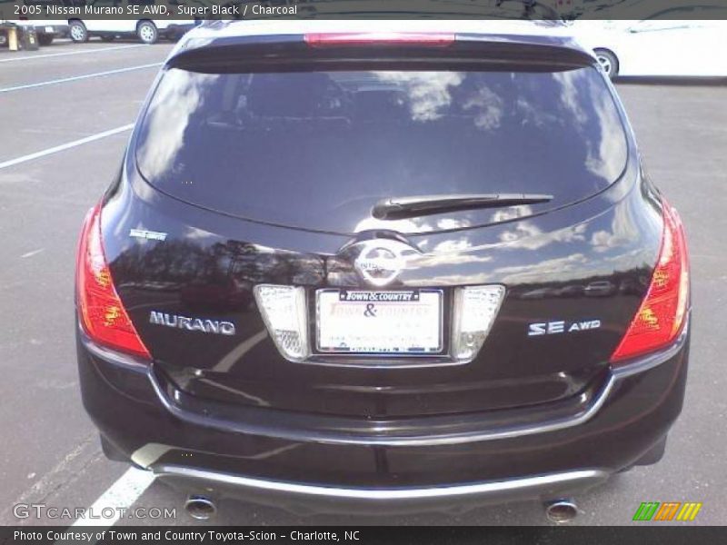 Super Black / Charcoal 2005 Nissan Murano SE AWD